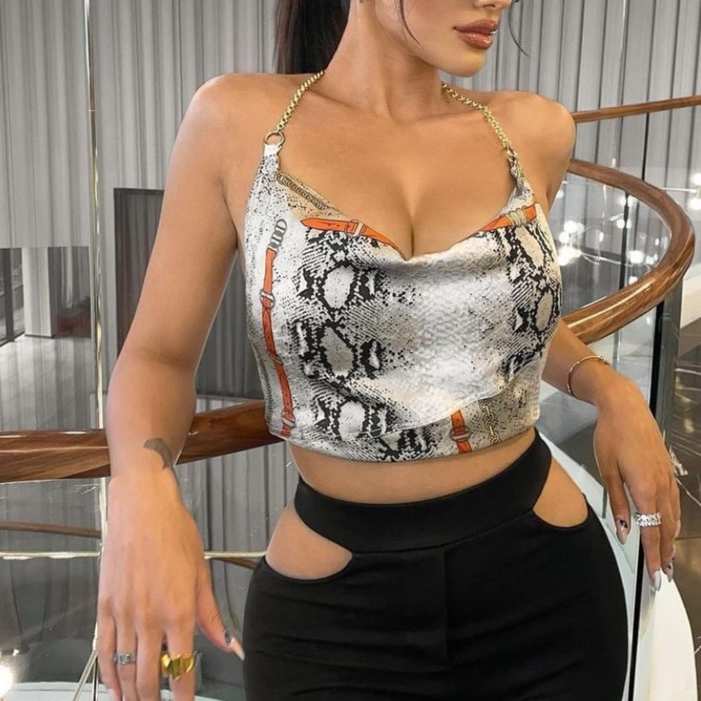 Back tie top